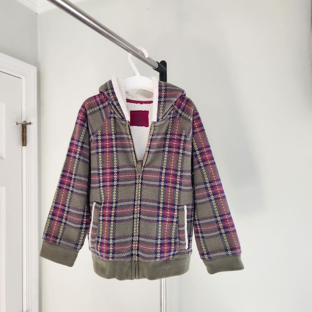 Lands End Sherpa Jacket  Size M